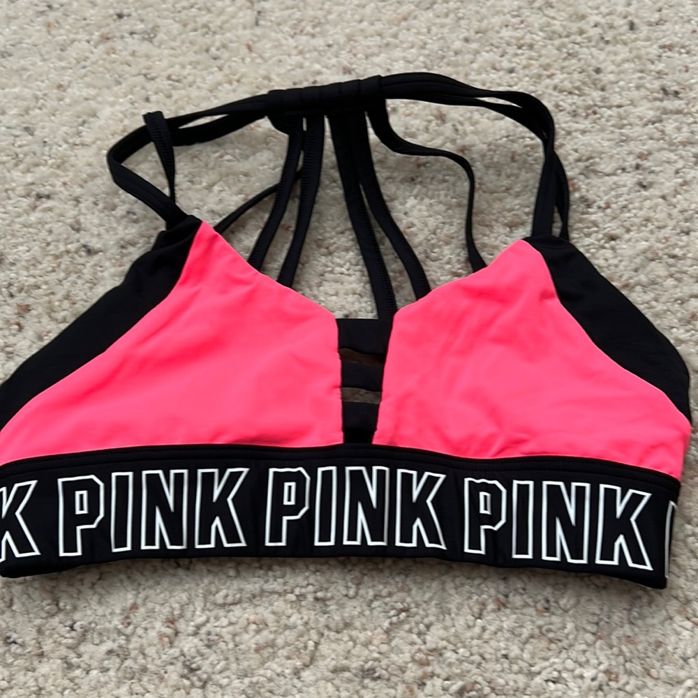 Victoria secrets pink sports bra